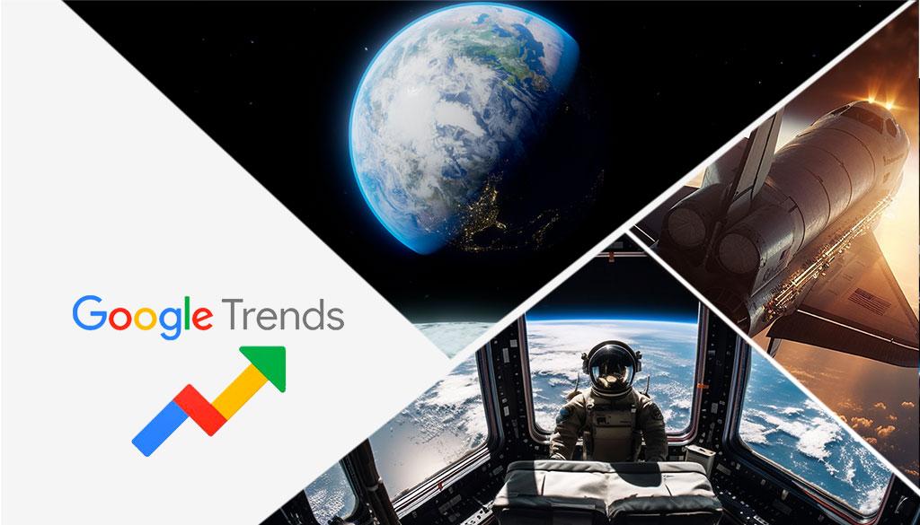 Turismo espacial en Google Trends