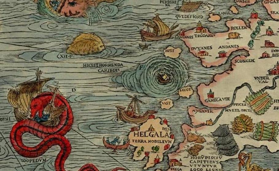 Carta marina de Olaus Magnus