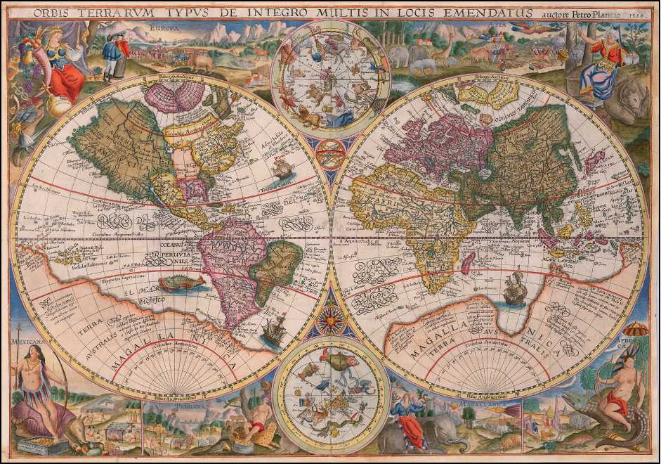 Orbis Terrarum de Petro Plancio