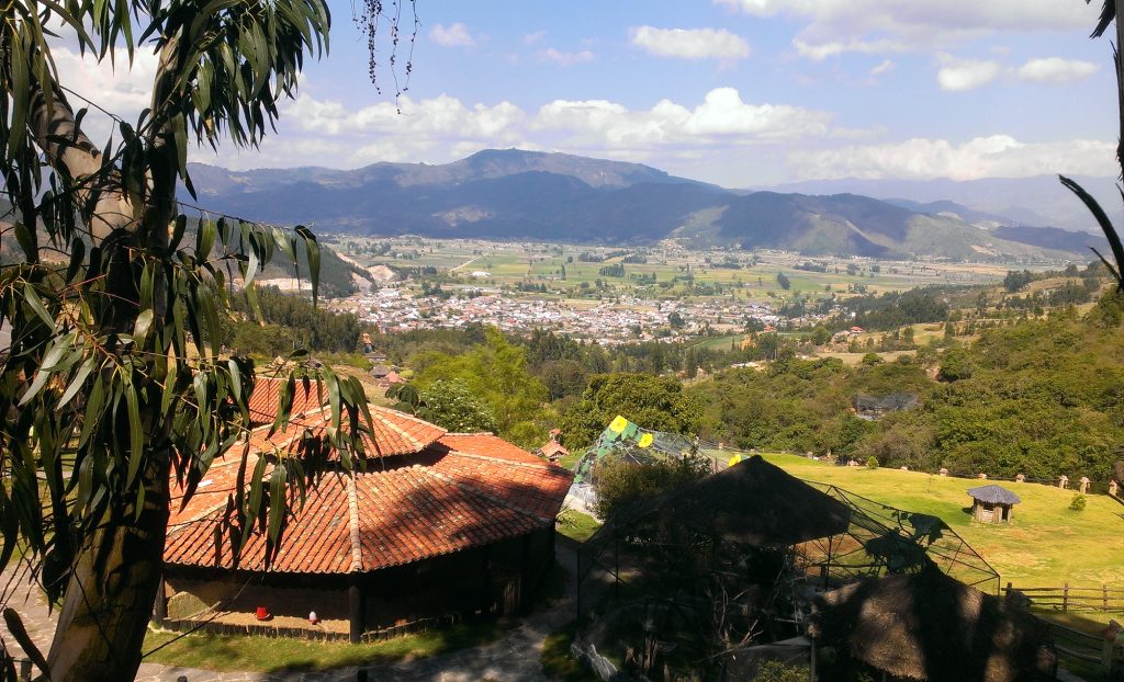 Vista panorámica de Tibasosa