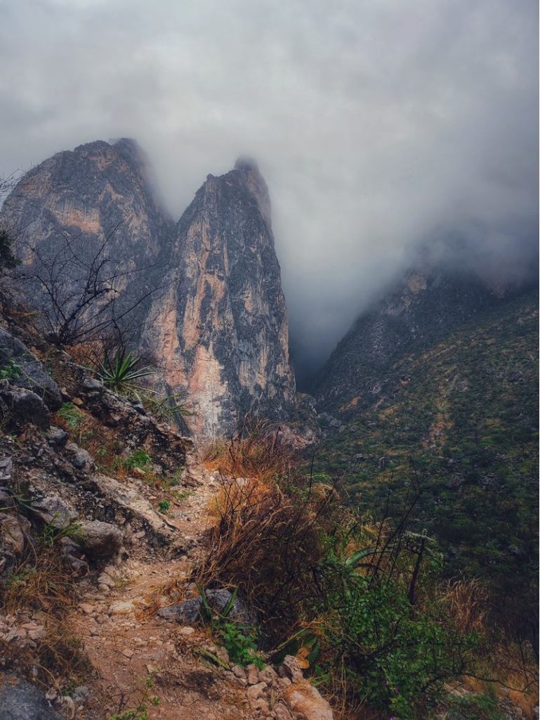 Vista del cañón del infiernillo