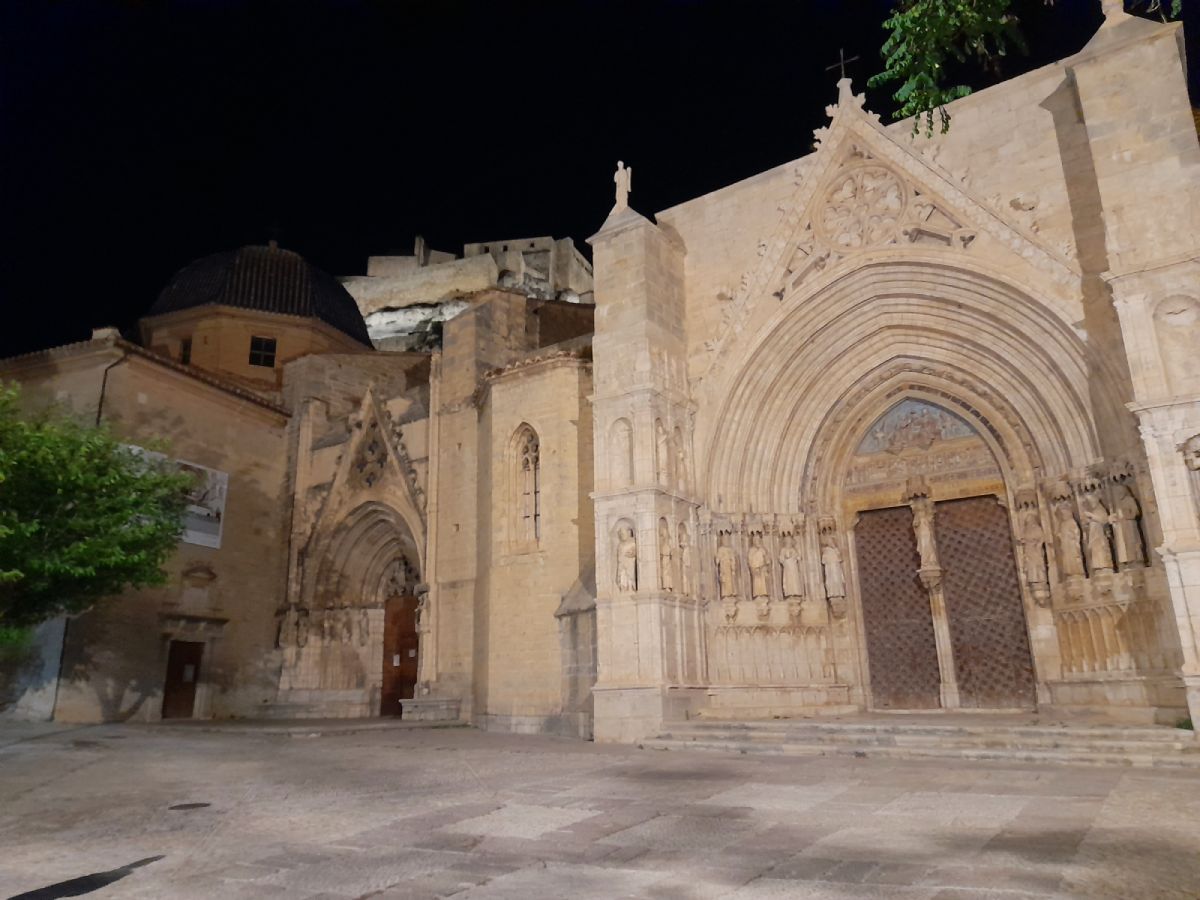 Fachada Basílica Santa María la Mayor de Morella