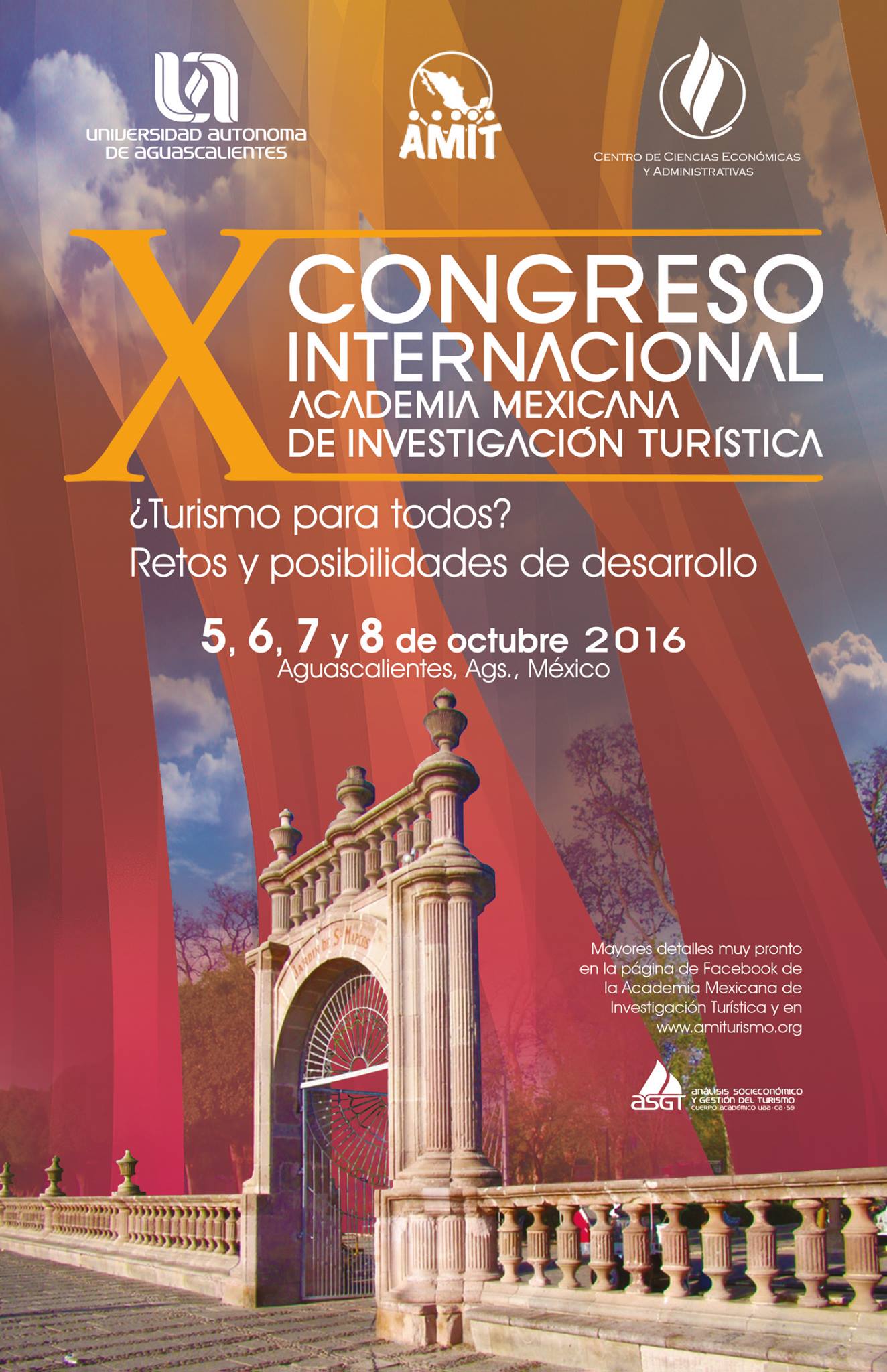 Cartel promocional del X Congreso Internacional de la AMIT