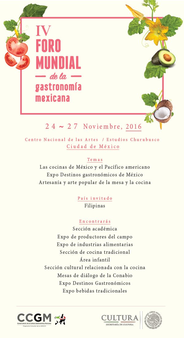 IV Foro Mundial de la Gastronomía Mexicana