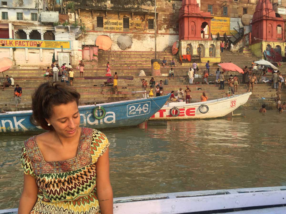 Río-Ganges-en-Varanasi,-India