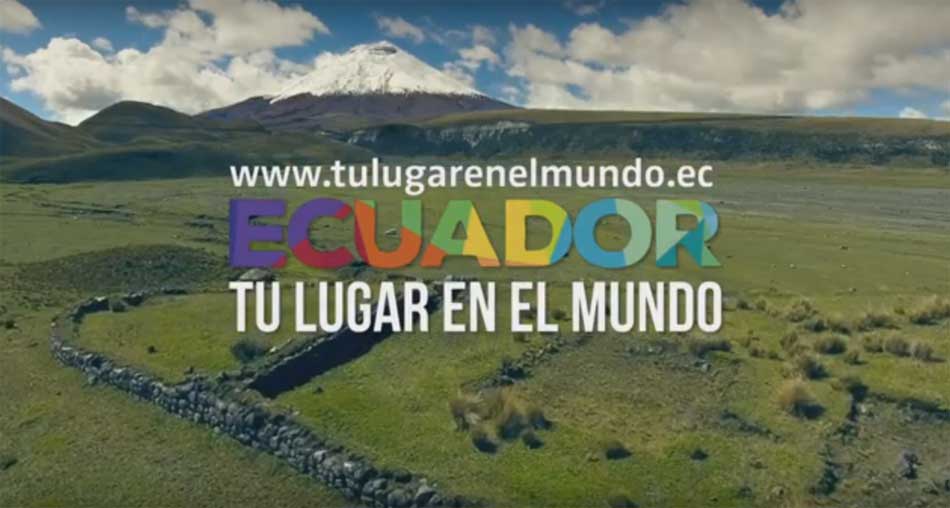 Ecuador, Tu lugar en el mundo del MINTUR