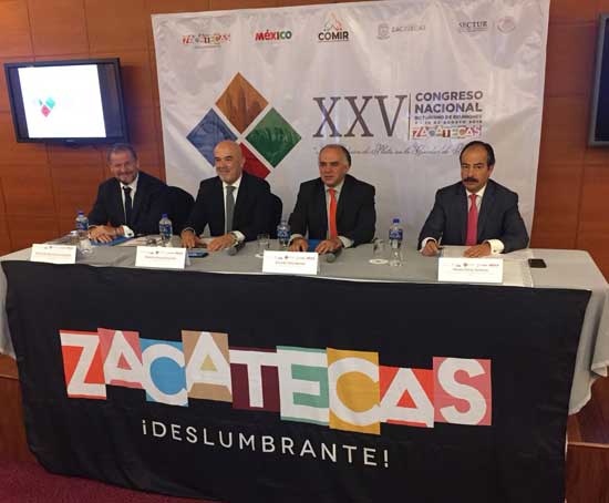 Presentación del XXV Congreso Nacional de Turismo de Reuniones en Zacatecas