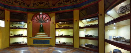 Interior del Museo de las Ánimas 