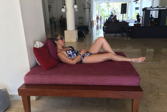 Natalíe en Punta Cana