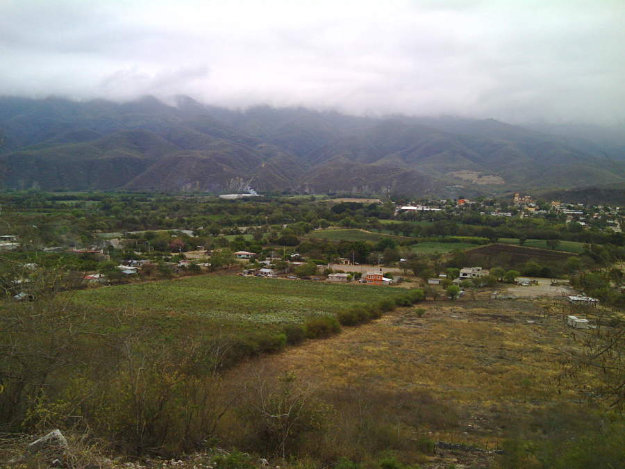 Arroyo Seco desde el cerro de Concá