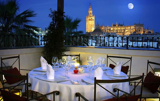 Sevilla romántica cena