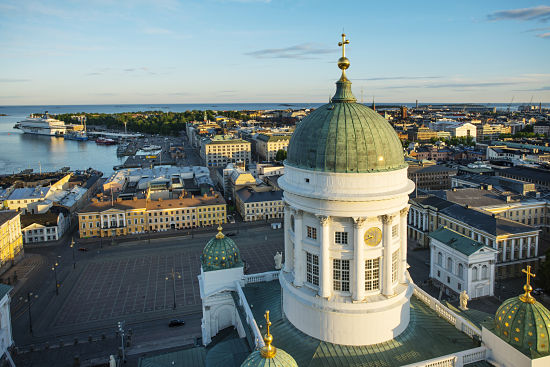 Helsinki, capital Finlandia