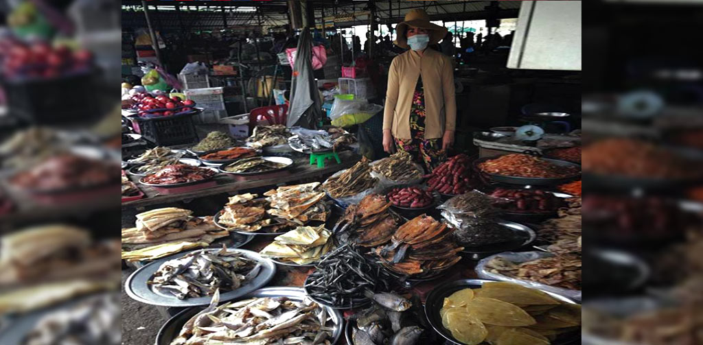 Mercado en Can Tho, Vietnam