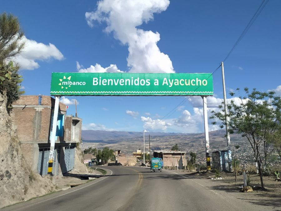 Entrada a Ayacucho