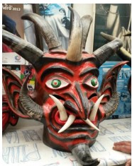 Mascara de la Diabla en Píllaro