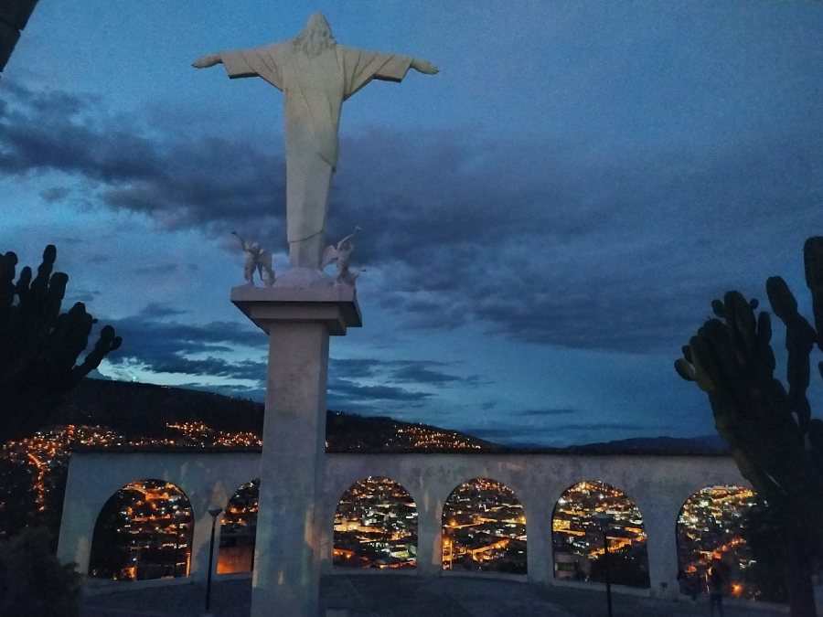 Vista de Ayacucho desde el mirador Acuchimay