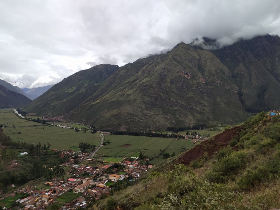 Vista del Valle Sagrado de los Incas