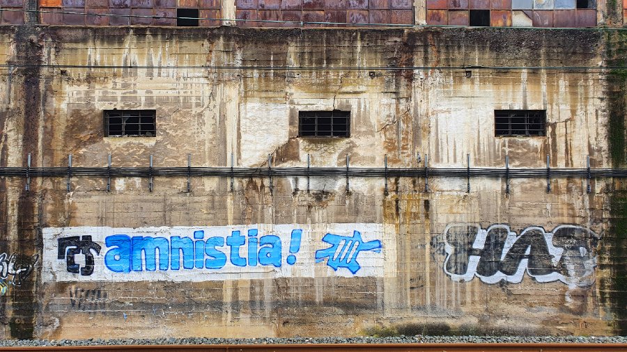 amnistía mural Bilbao