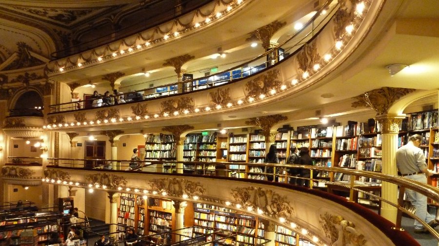 Librería Ateneo Grand Splendid en Buenos Aires