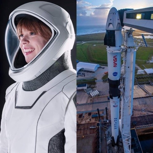 Nave SpaceX Crew Dragon y Turista Espacial
