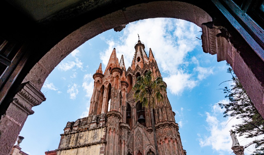 Parroquia San Miguel Arcángel en San Miguel de Allende
