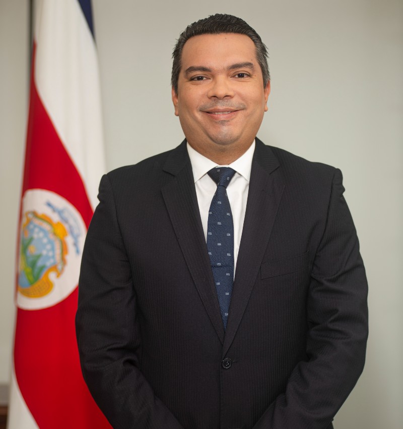 Gustavo Alvarado, Ministro de Turismo de Costa Rica
