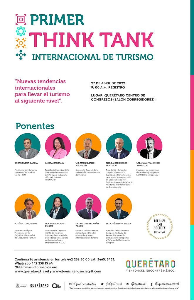 Primer Think Tank Internacional de Turismo en Querétaro