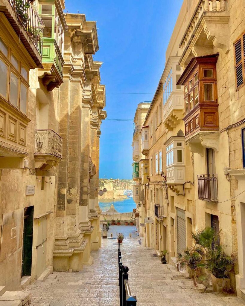 Calle en Malta