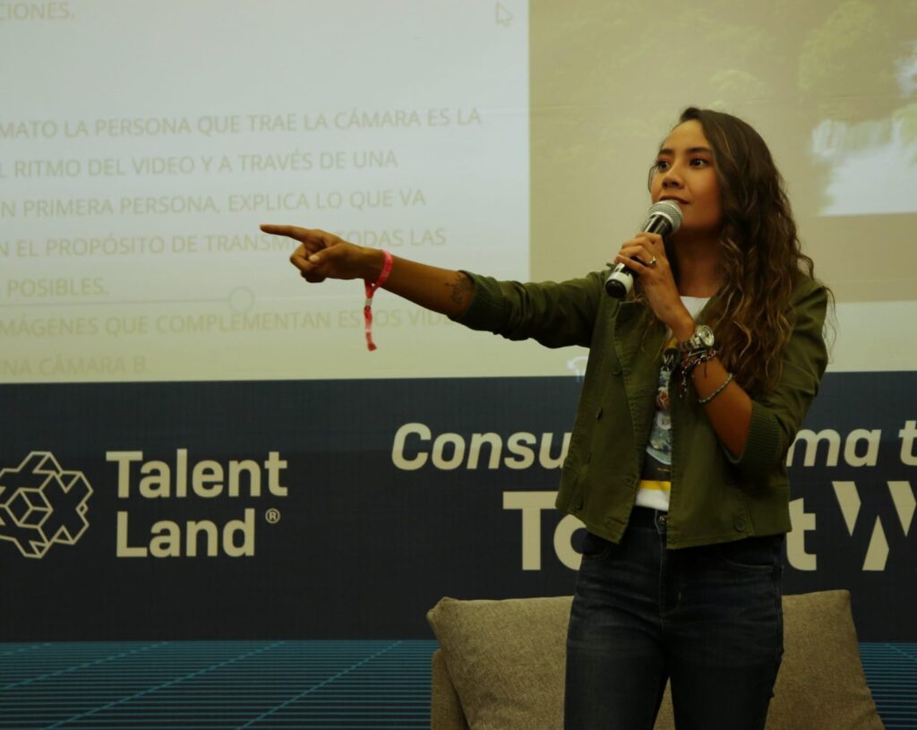 Mariel de Viajes en Talent Land 2022