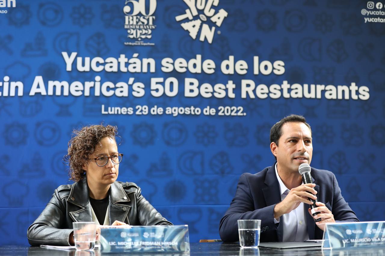 Presentación de los Latin America's 50 Best Restaurants 2022 en Yucatán