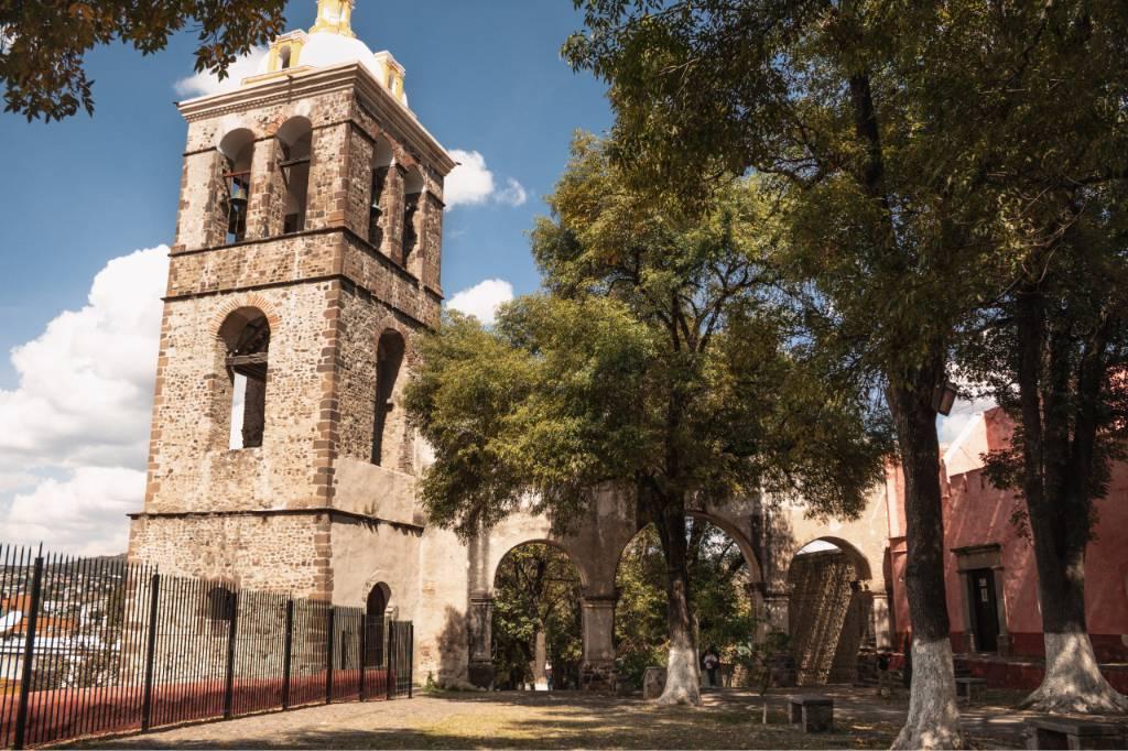 Torre del Conjunto Conventual de Nuestra Señora de la Asunción de Tlaxcala