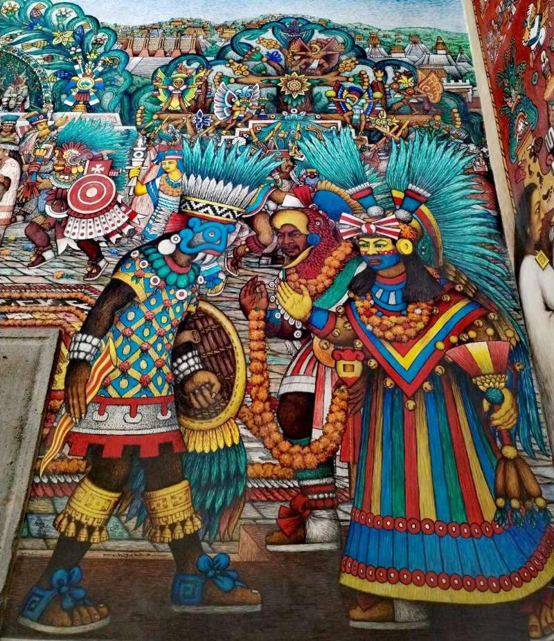 Mural La historia de Tlaxcala