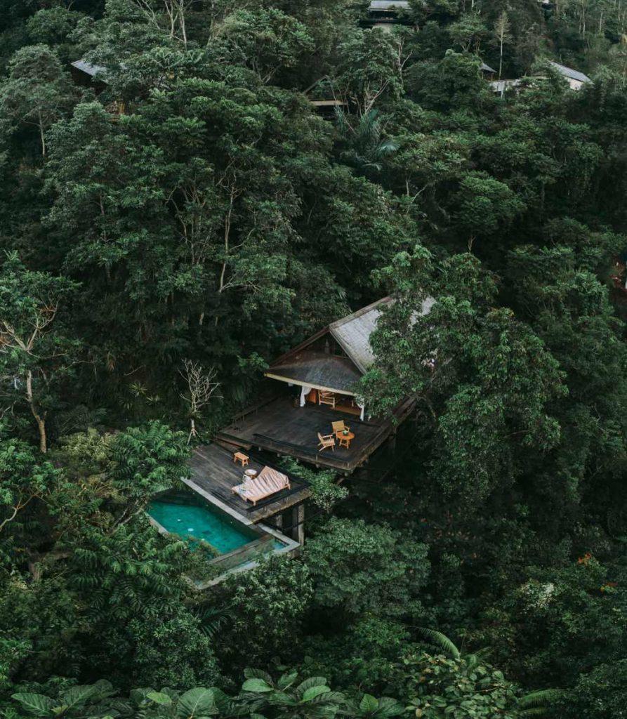 Vista del hotel Banyan Tree Escape en Bali