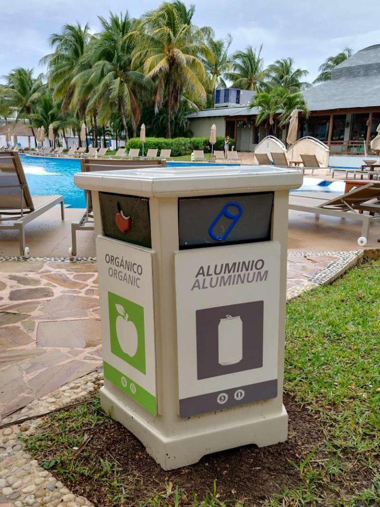 Reciclaje en el Azul Beach Resort Riviera Cancún