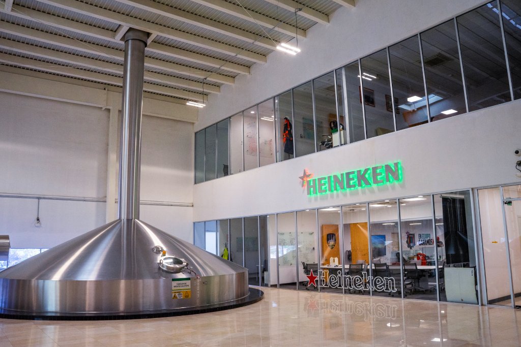 Instalaciones de Heineken en la fábrica de Tecate