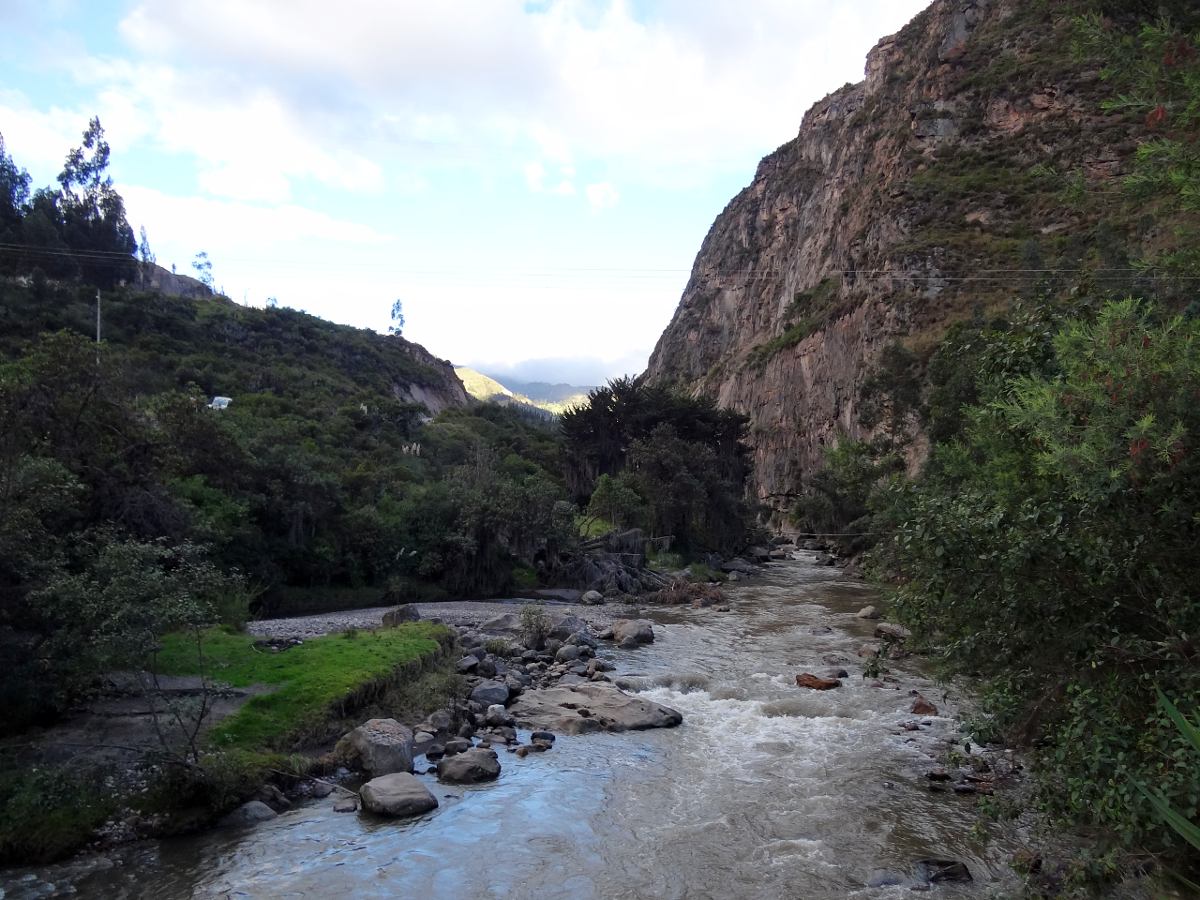 Río Gámeza en Gámeza, Boyaca