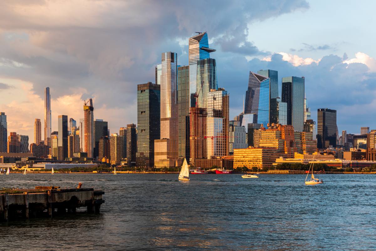 Hudson Yards en la Ciudad de Nueva York