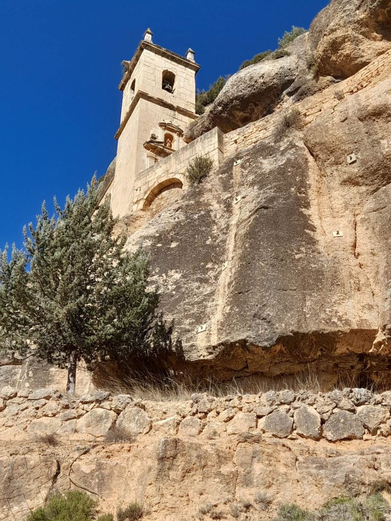 Vista desde el exterior del campanario